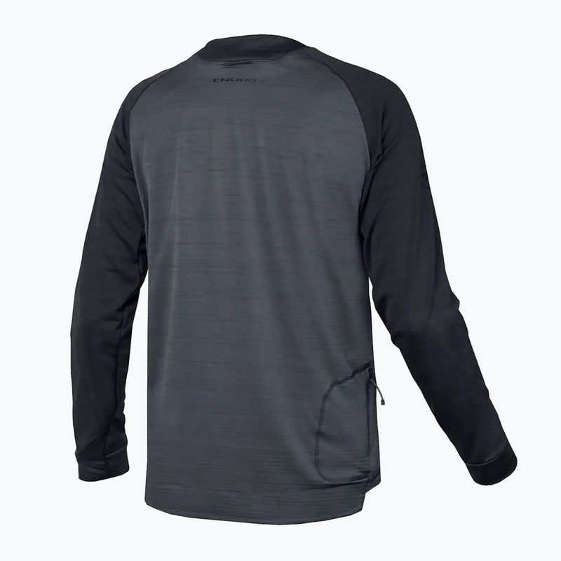 Ανδρικό μακρυμάνικο ποδηλασίας Endura Singletrack Fleece black 7