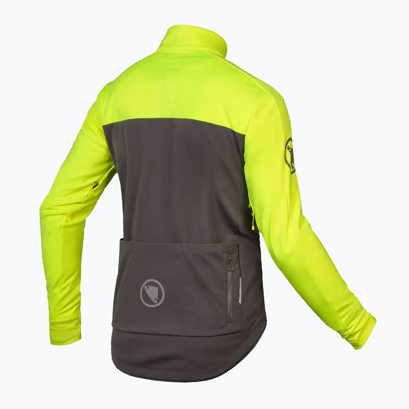 Ανδρικό ποδηλατικό μπουφάν Endura Windchill II hi-viz yellow 2