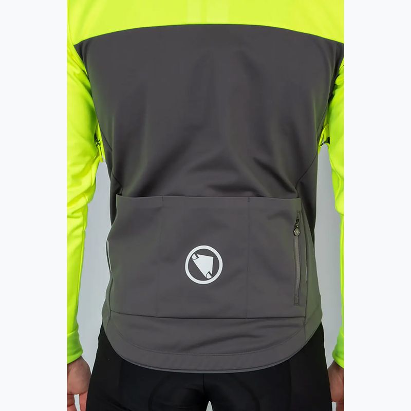 Ανδρικό ποδηλατικό μπουφάν Endura Windchill II hi-viz yellow 6