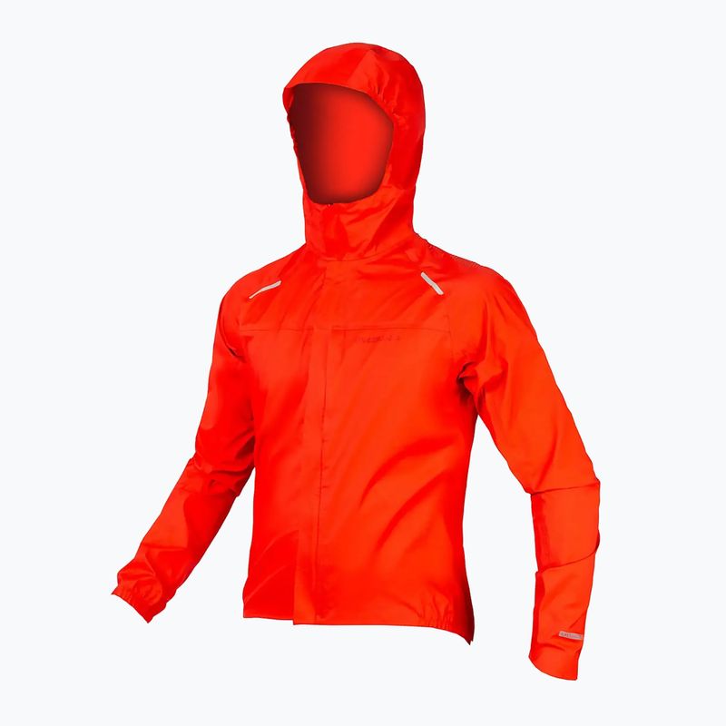 Ανδρικό ποδηλατικό μπουφάν Endura GV500 Waterproof paprika 7