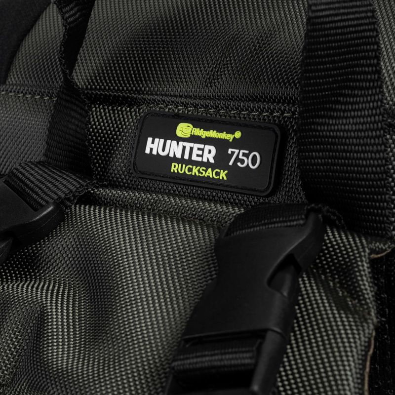 RidgeMonkey Hunter 750 Rucksack πράσινο RM505 σακίδιο σακίδιο βάρκα δόλωμα 5