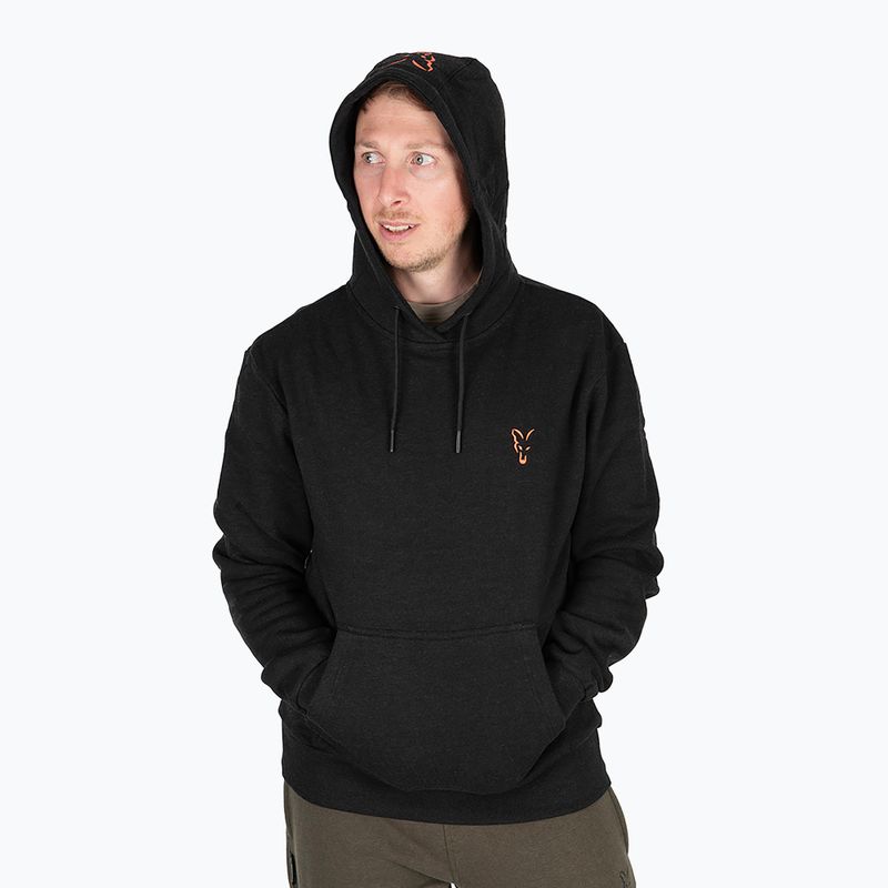 Fox International Collection Hoody μαύρο/πορτοκαλί φούτερ 6