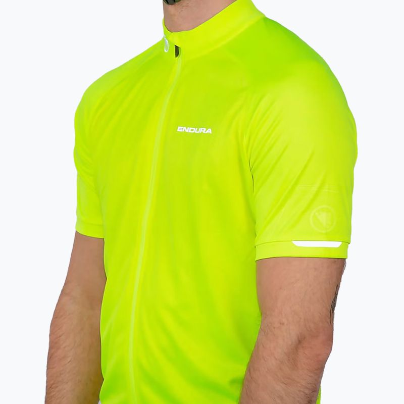 Ανδρική ποδηλατική μπλούζα Endura Xtract II hi-viz yellow 2