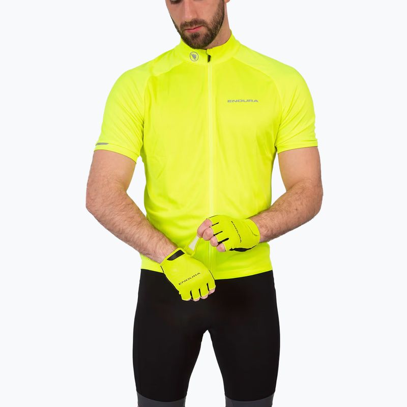 Ανδρικά γάντια ποδηλασίας Endura Xtract hi-viz yellow 6