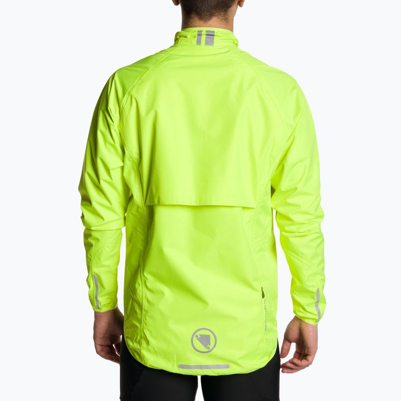 Ανδρικό ποδηλατικό μπουφάν Endura Xtract II hi-viz yellow 2