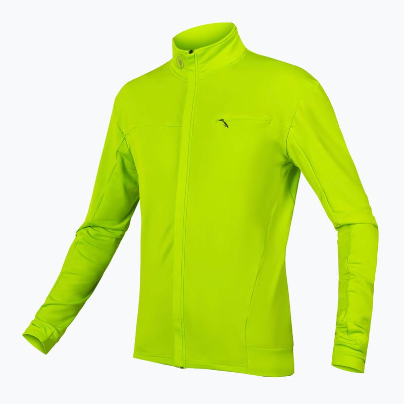 Ανδρικό μακρυμάνικο ποδηλασίας Endura Xtract Roubaix hi-viz yellow