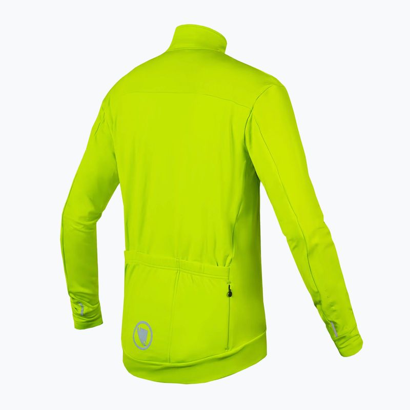 Ανδρικό μακρυμάνικο ποδηλασίας Endura Xtract Roubaix hi-viz yellow 2