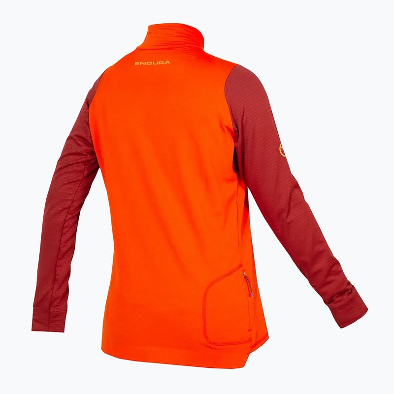 Γυναικείο μακρυμάνικο ποδηλασίας Endura Singletrack Fleece paprika 2