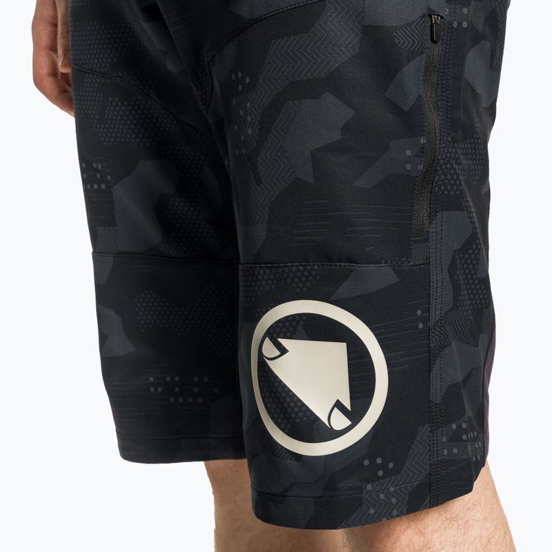 Ανδρικό ποδηλατικό σορτς Endura Singletrack II Short black camo 3