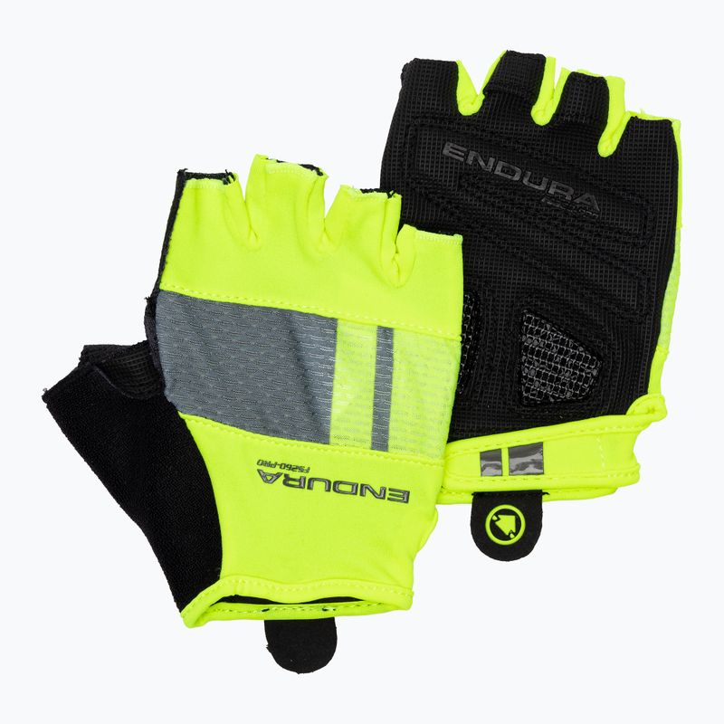 Ανδρικά γάντια ποδηλασίας Endura FS260-Pro Aerogel hi-viz yellow