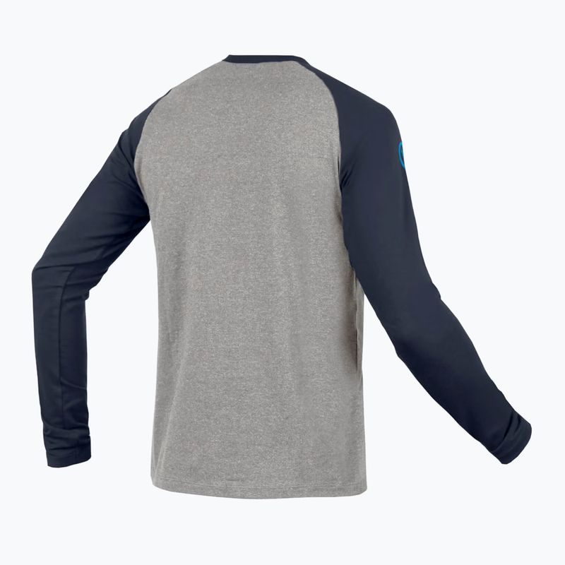 Ανδρικό μακρυμάνικο ποδηλασίας Endura One Clan Raglan L/S ink blue 2