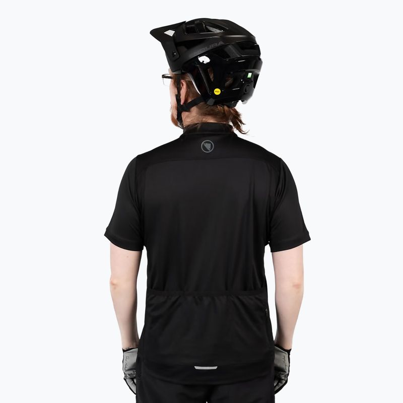 Ανδρική ποδηλατική μπλούζα Endura Hummvee II S/S black 2