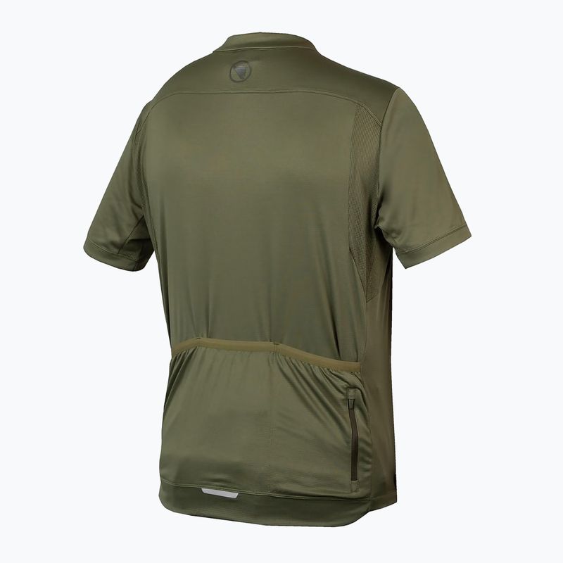 Ανδρική ποδηλατική μπλούζα Endura Hummvee II S/S olive green 7