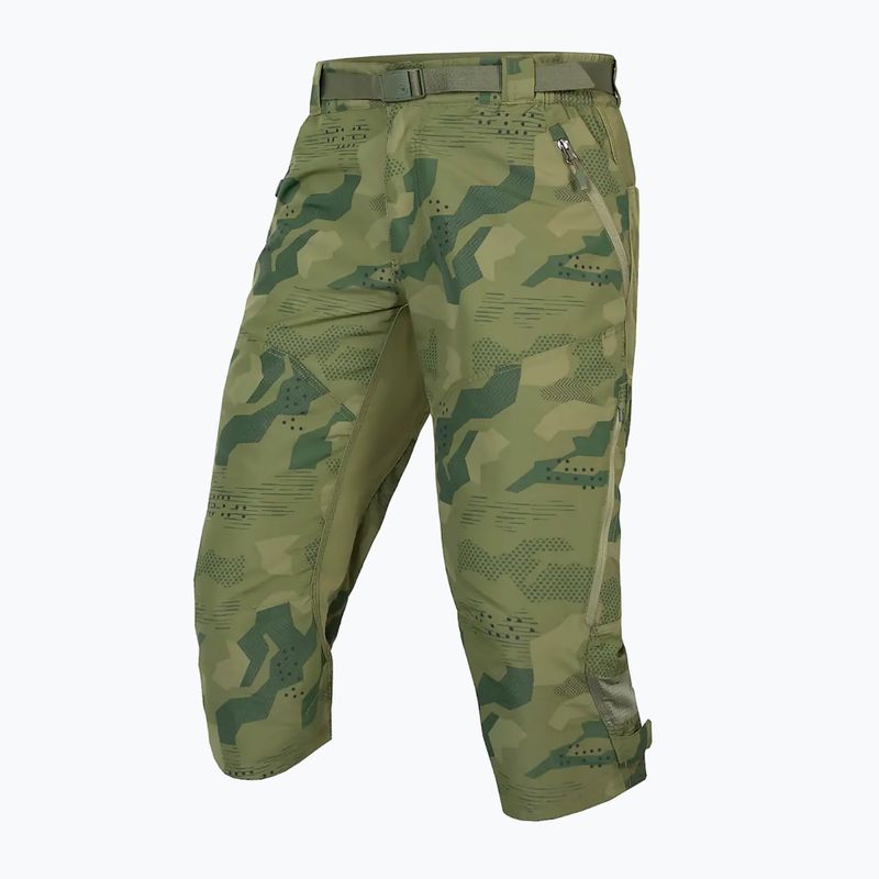 Ανδρικό ποδηλατικό σορτς Endura Hummvee 3/4 olive camo 7