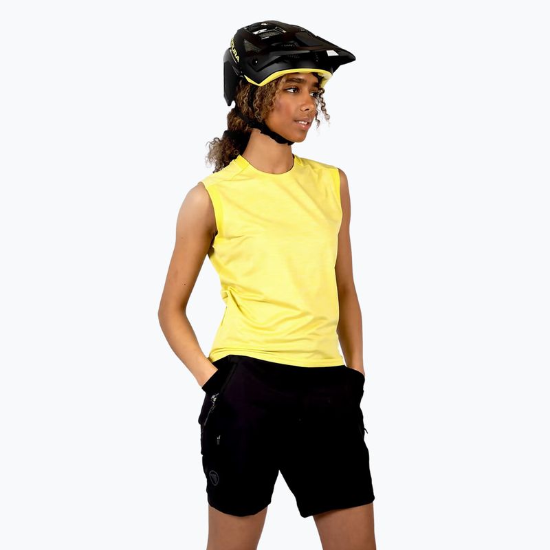 Γυναικεία ποδηλατική φανέλα Endura Singletrack Tank Top W sulphur