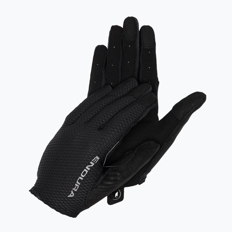 Ανδρικά γάντια ποδηλασίας Endura EGM Full Finger black