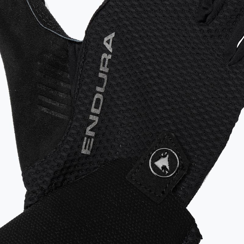 Ανδρικά γάντια ποδηλασίας Endura EGM Full Finger black 4