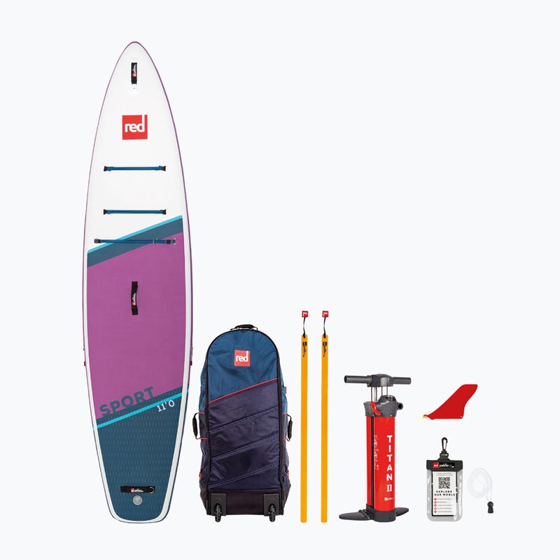 Σανίδα SUP Red Paddle Co Sport 2024 11'0" μοβ