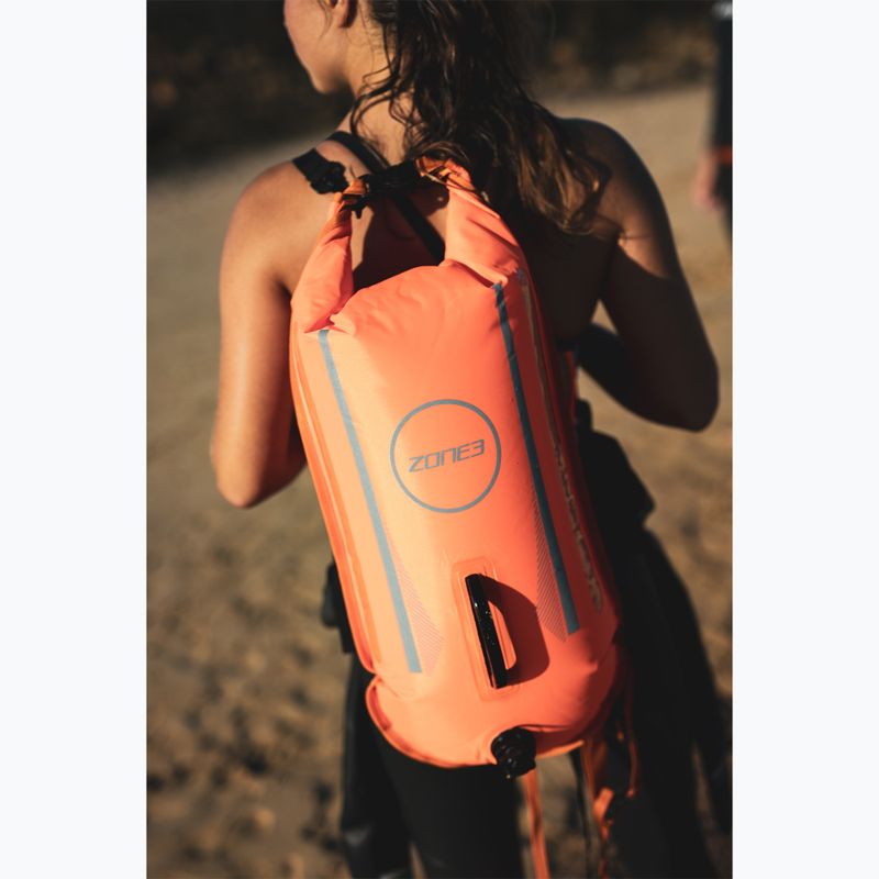 Σημαδούρα ασφαλείας ZONE3 Dry Bag 2 Led Light orange 2