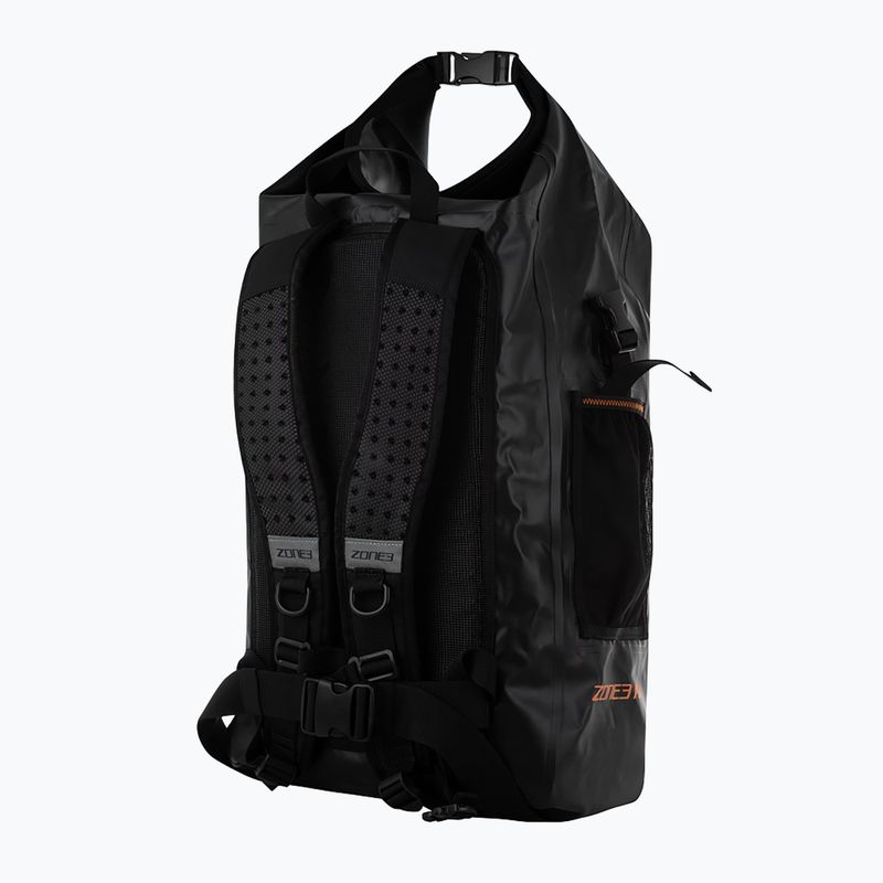 ZONE3 Dry Bag Αδιάβροχο 30 l πορτοκαλί/μαύρο σακίδιο πλάτης 2