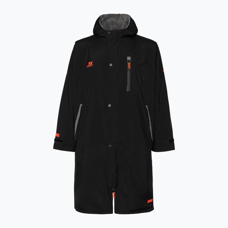 Παλτό ZONE3 Thermo Tech Changing Fleece Parka black/orange