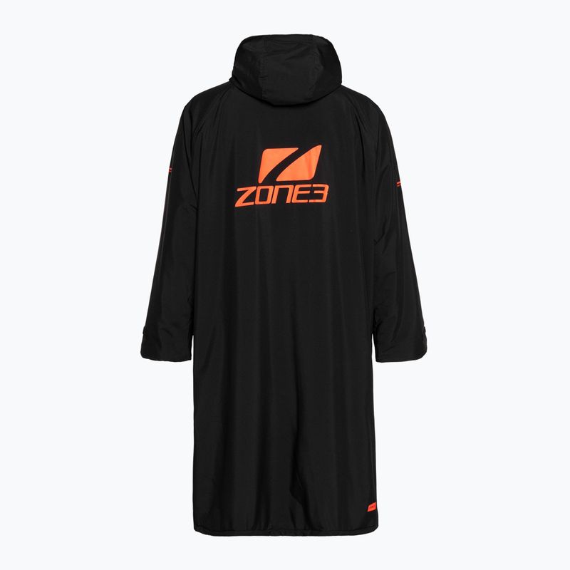 Παλτό ZONE3 Thermo Tech Changing Fleece Parka black/orange 2