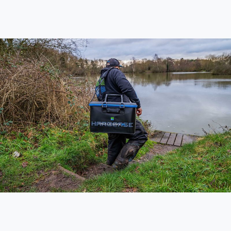 Τσάντα ψαρέματος Preston Innovations Hardcase Tackle Safe black/blue 3