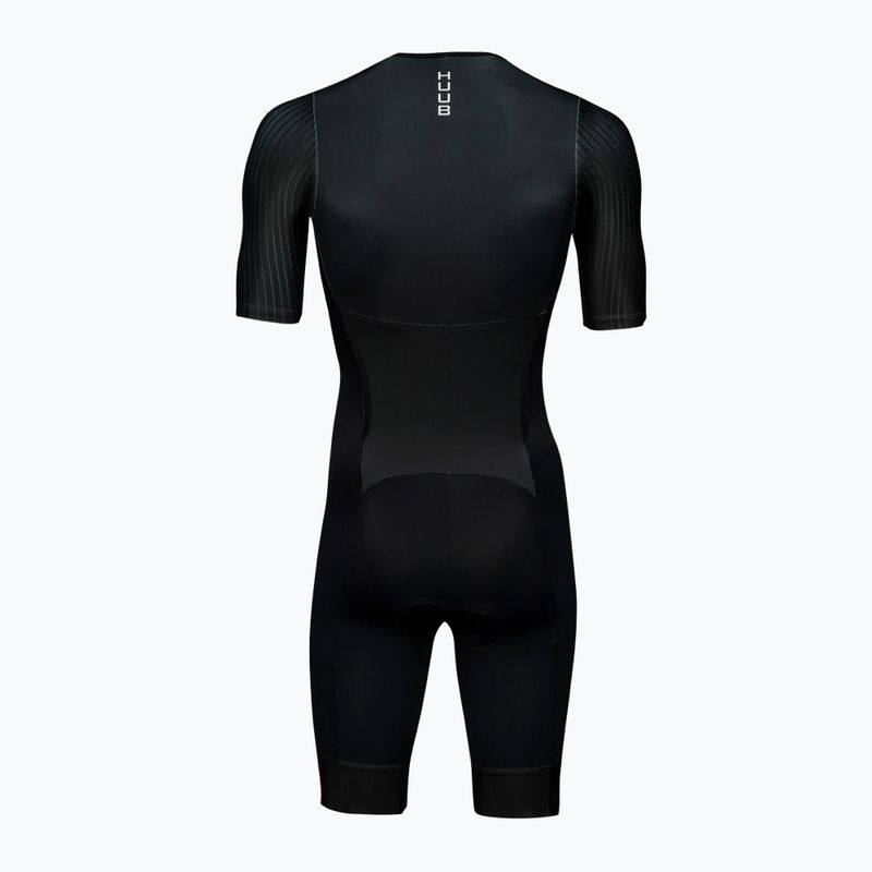 Ανδρική στολή τριάθλου HUUB Eternal Aero LC Tri Suit balck/red 2