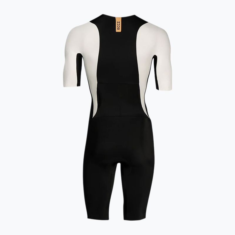 Ανδρική στολή τριάθλου HUUB Collective Tri Suit black/white 2