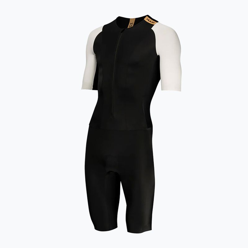 Ανδρική στολή τριάθλου HUUB Collective Tri Suit black/white 3