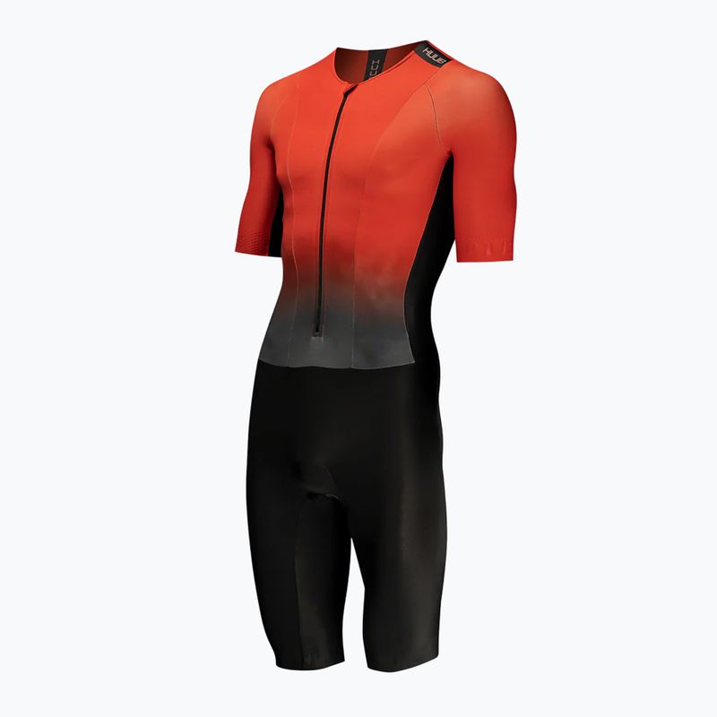 Ανδρική στολή τριάθλου HUUB Collective Tri Suit black/red fade 3