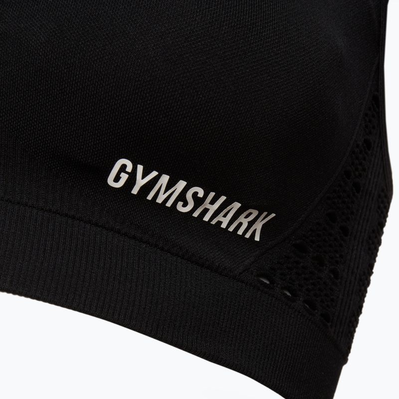 Gymshark Energy Seamless αθλητικό σουτιέν προπόνησης μαύρο 3