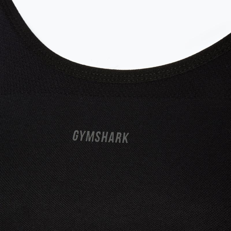 Gymshark Flex Strappy αθλητικό σουτιέν προπόνησης μαύρο 3