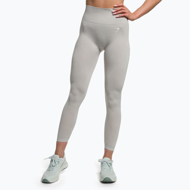 Γυναικείο κολάν προπόνησης Gymshark Vital Seamless light grey marl