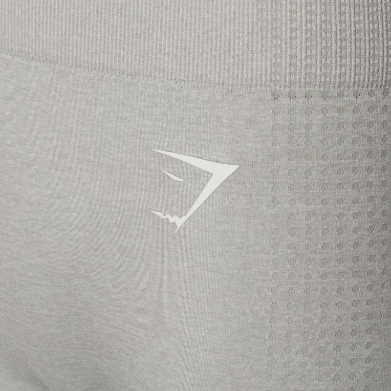 Γυναικείο κολάν προπόνησης Gymshark Vital Seamless light grey marl 7