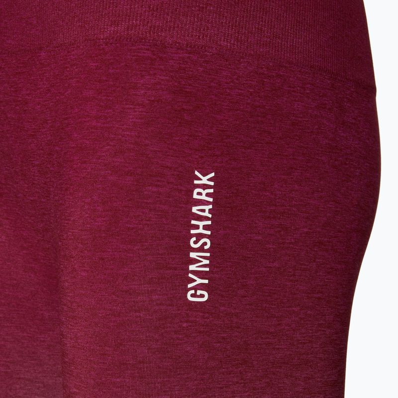 Γυναικείο προπονητικό σορτς Gymshark Adapt Ombre Seamless κόκκινο / μαργαριτάρι 3