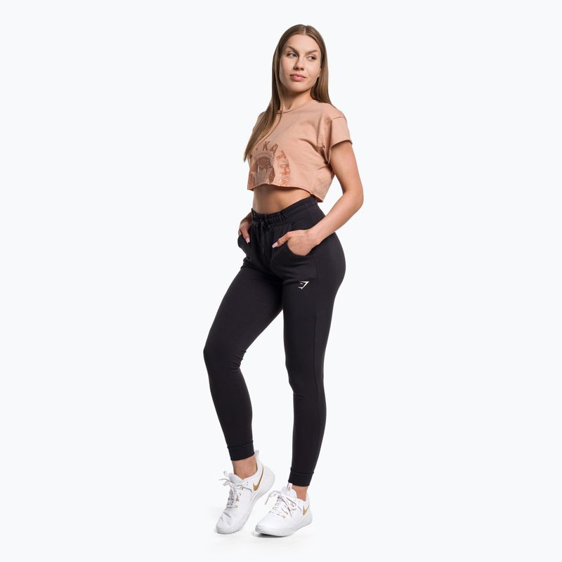 Γυναικείο παντελόνι προπόνησης Gymshark Pippa Training μαύρο 2