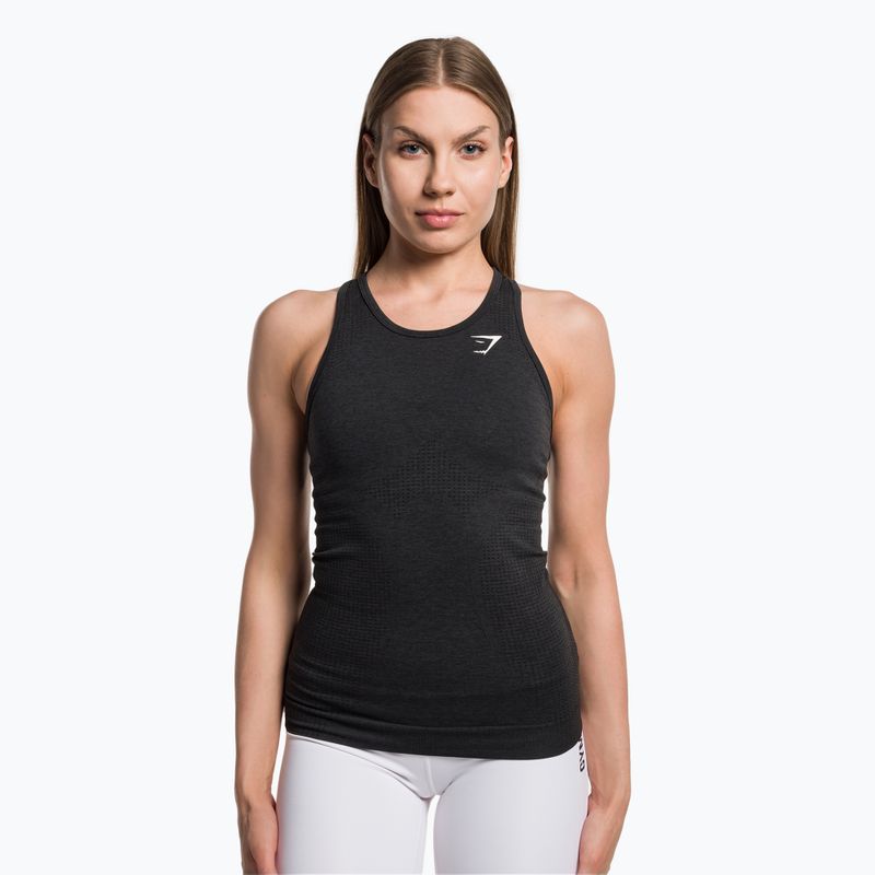 Γυναικεία προπονητική μπλούζα Gymshark Vital Seamless Tank dark/grey