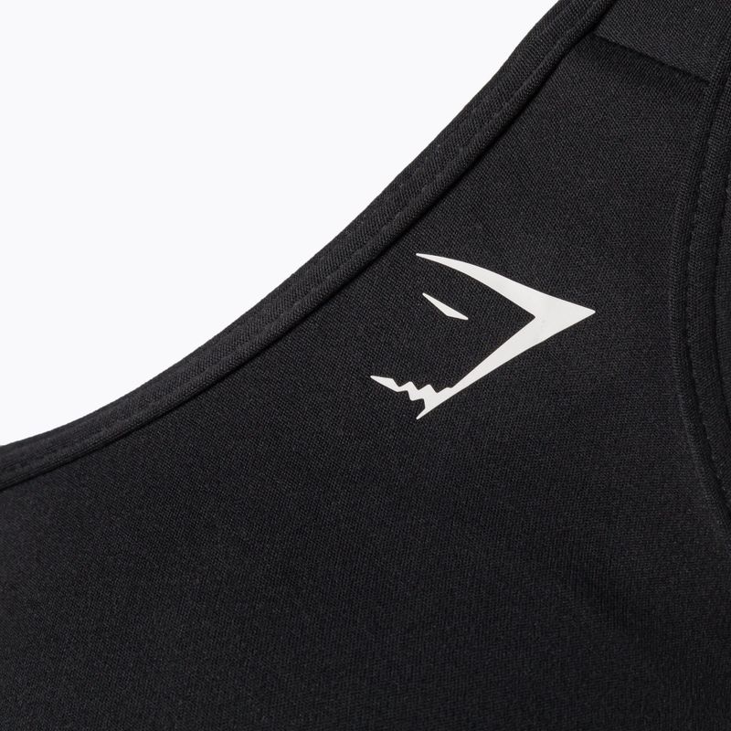 Gymshark Scoop Neck Εκπαίδευση Αθλητικό σουτιέν γυμναστικής μαύρο 7