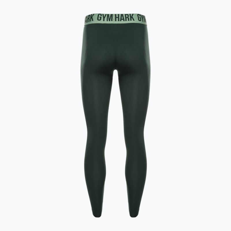 Γυναικείο κολάν προπόνησης Gymshark Fit obsidian green 6