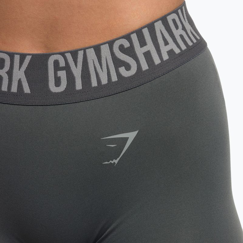 Γυναικείο κολάν προπόνησης Gymshark Fit ανθρακί γκρι 4