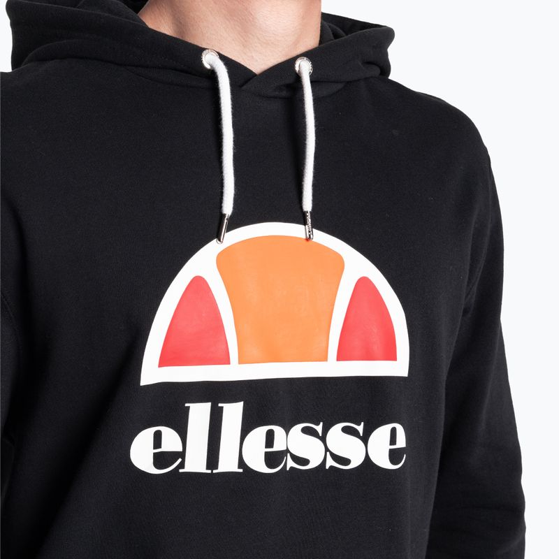 Ellesse ανδρικό φούτερ προπόνησης Dahryl Oh Hoody μαύρο 3