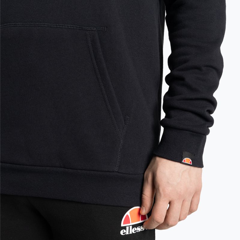 Ellesse ανδρικό φούτερ προπόνησης Dahryl Oh Hoody μαύρο 4