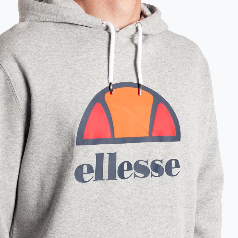 Ellesse ανδρικό φούτερ προπόνησης Dahryl Oh Hoody γκρι μαργούρι 3