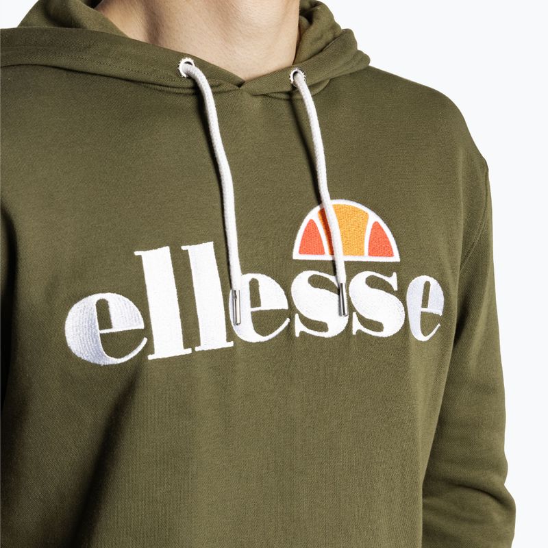 Ανδρικό φούτερ προπόνησης Ellesse Ferrer Oh Hoody χακί 3