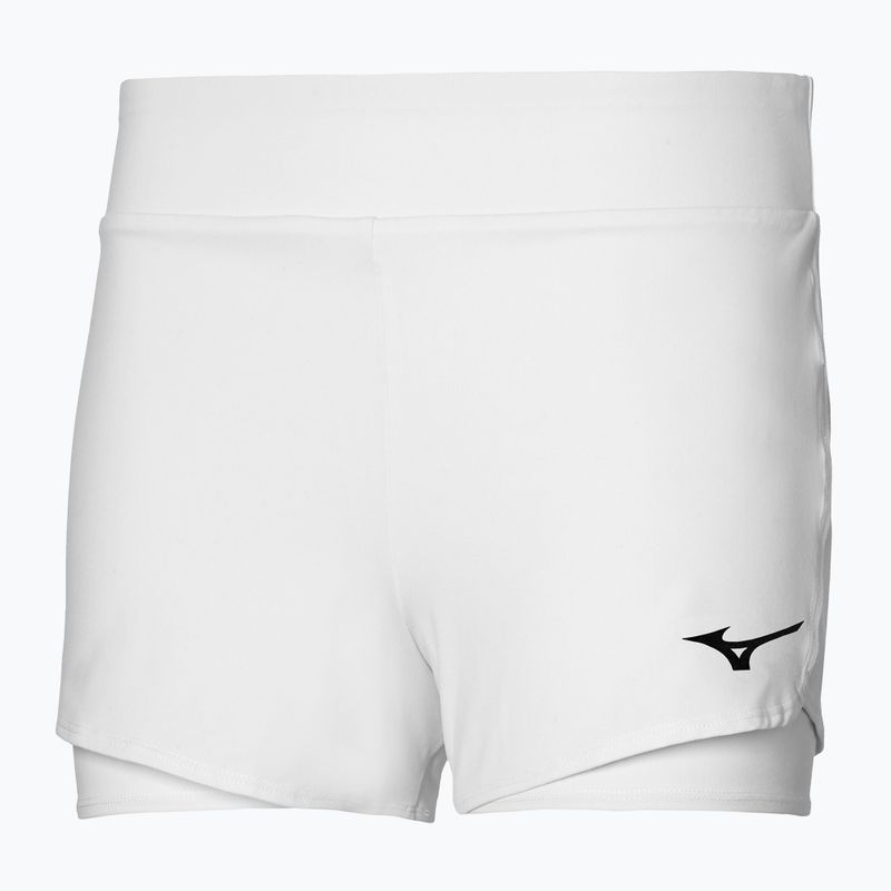 Γυναικείο σορτς τένις Mizuno Flex Short λευκό 62GB121501