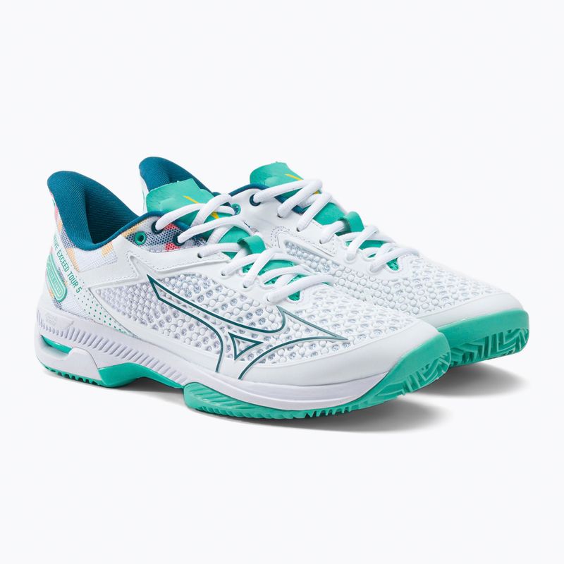 Γυναικεία παπούτσια τένις Mizuno Wave Exceed Tour 5CC λευκό 61GC2275 3