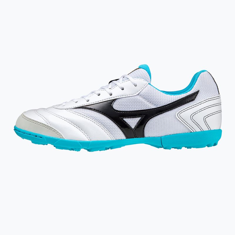 Mizuno Morelia Sala Club TF ανδρικά ποδοσφαιρικά παπούτσια λευκό Q1GB220309 9