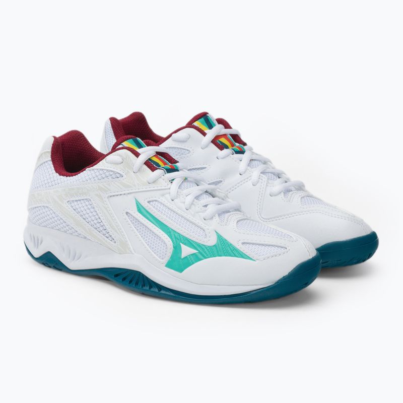 Mizuno Lightning Star Z6 παιδικά παπούτσια βόλεϊ λευκό V1GD210348_34.0/2.0 4