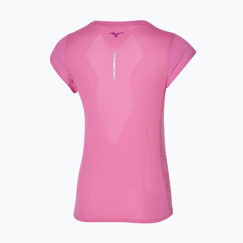 Γυναικεία μπλούζα για τρέξιμο Mizuno Aero Tee wild orchid 4